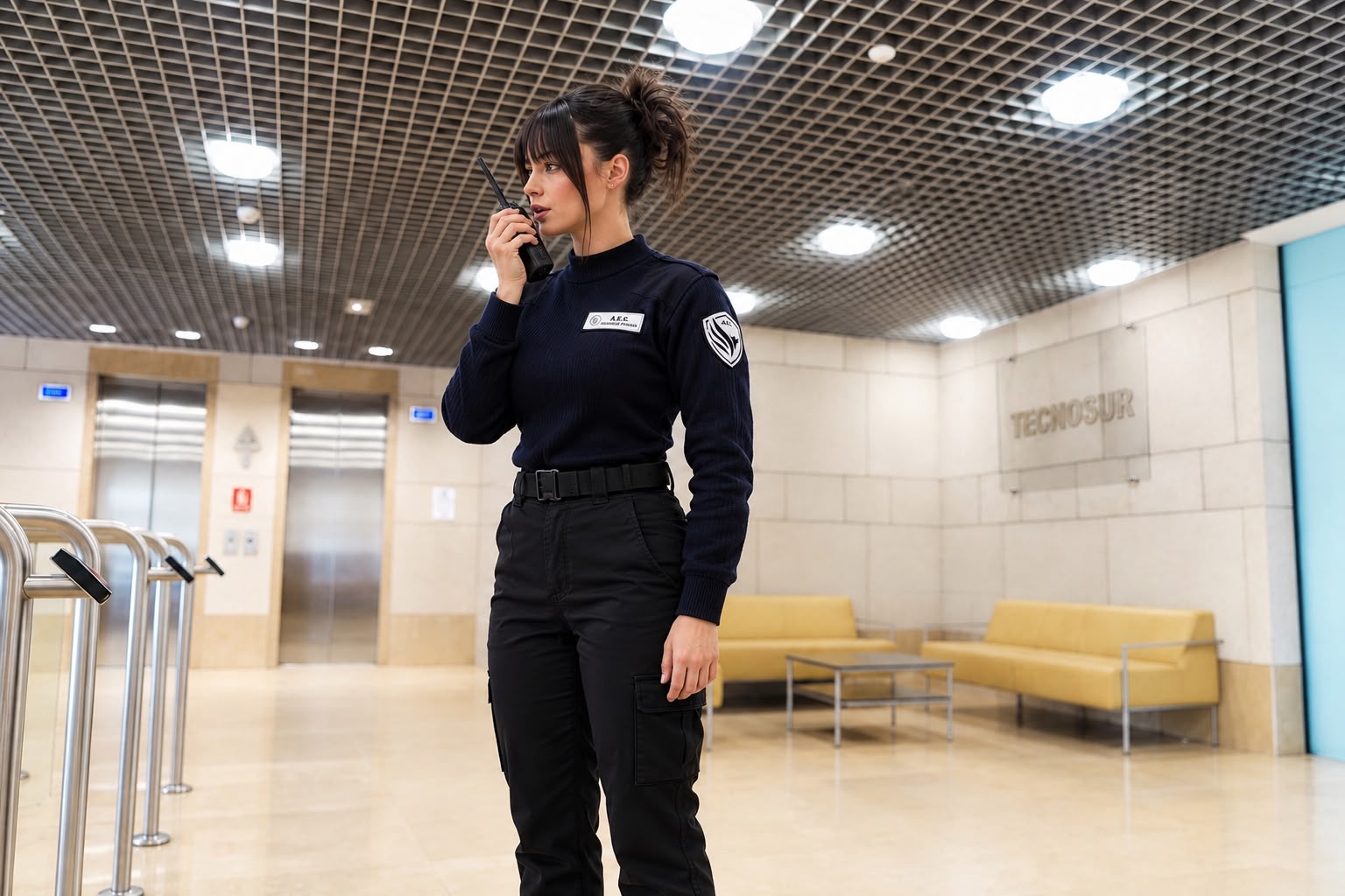 Auxiliar de control de accesos de ADEKACONTROL